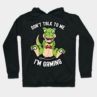 Don't Talk To Me I'm Gaming Hoodie